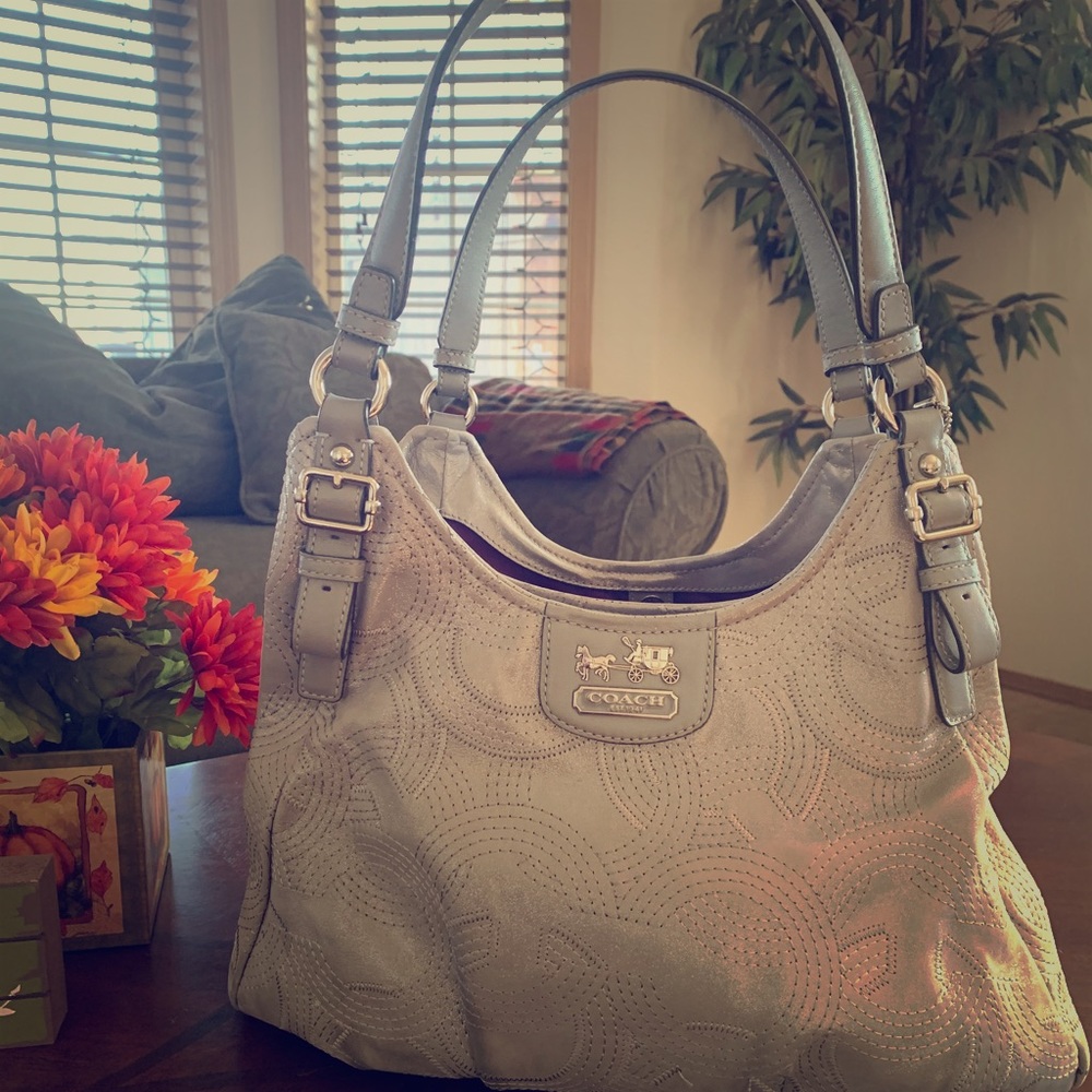 Coach Silver Madison Maggie should bag